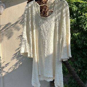 Millau Ivory Lace Blouse